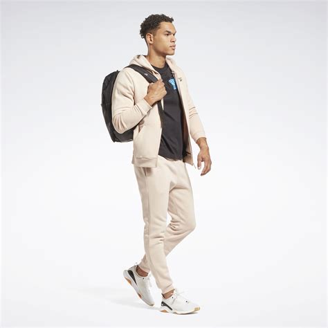 Reebok Identity Fleece Jogger In Soft Ecru Reebok Official Uk