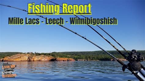 Fishing Report Mille Lacs Lake Leech Lake And Lake Winnibigoshish 07 14