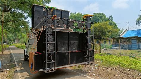 8 Bass Ka Setup 2 Dual Bass 4 Single Bass 4 Top Ganpati Visarjan