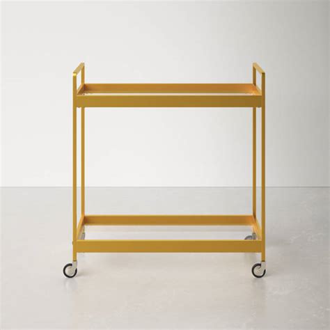 Tenaya Metal Bar Cart Reviews Allmodern