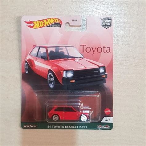 Jual Hot Wheels Car Culture Toyota Starlet Jakarta Timur Royaltwin Hobby Tokopedia
