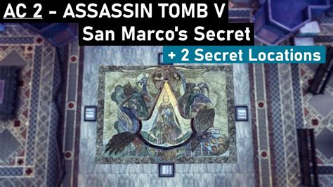 Assassin S Creed 2 Assassin Tomb 5 San Marco S Secret Seal Of Amunet [4k] [60fps] [no Hud