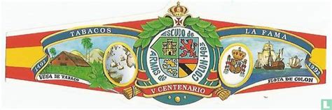 Escudo De Armas De Colon 1493 V Centenario 1992 La Fama Lastdodo