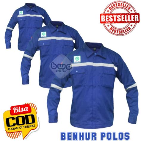 Jual BAJU SAFETY PAKAIAN SAFETY SERAGAM TAMBANG WEARPACK ATASAN LENGAN