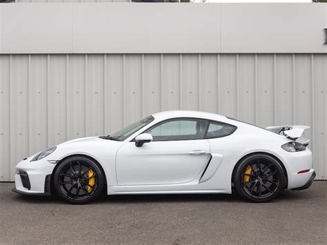 Used Porsche Cayman Gt Carrara White