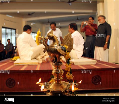 Engagement Ceremony India Stock Photo Alamy