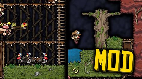 Custom Map Generation In Spelunky Brays Level Gen Mod Youtube