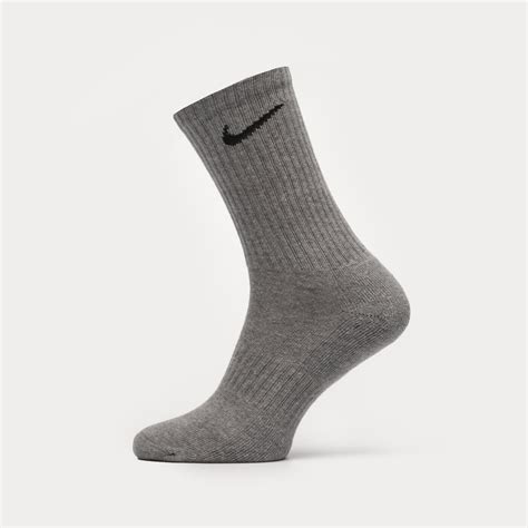 Nike Skarpety Everyday Cushioned Carbon Heather Sx Czarny