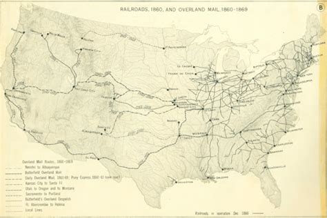 Map of American Railroads 1860-1869 : r/MapPorn