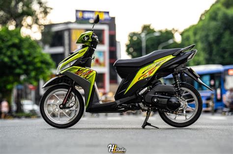 Modifikasi Yamaha Mio M Ini Bikin Tampilannya Makin Kece