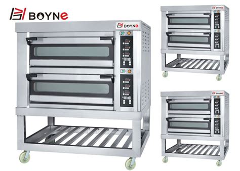 Commercial Stainless Steel Microcomputer Two Deck Four Trays 20 400C