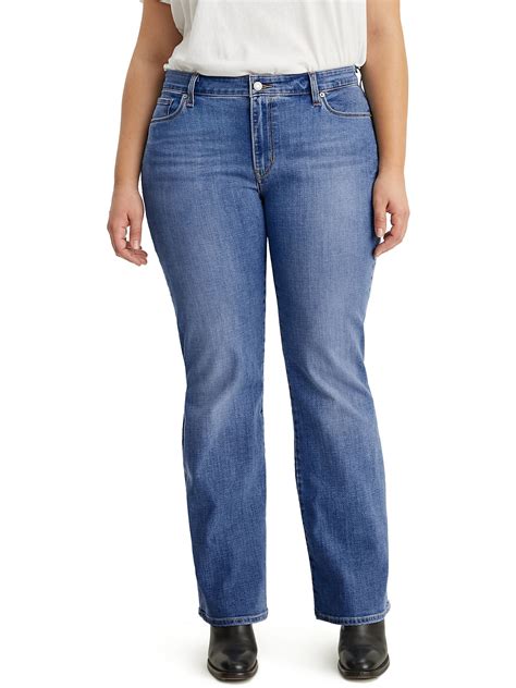 Levi S Women S Plus Size Classic Bootcut Jeans Walmart