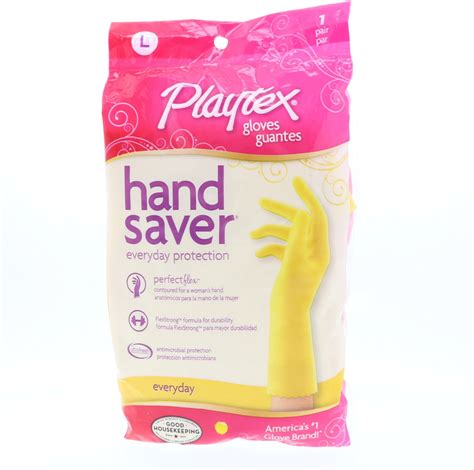 Playtex Handsaver Gloves Everyday Protection Large 1 Pair