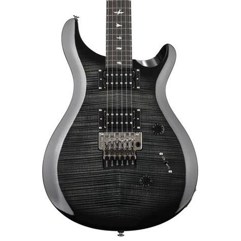 Prs Se Custom 24 Floyd Electric Guitar Charcoal Burst