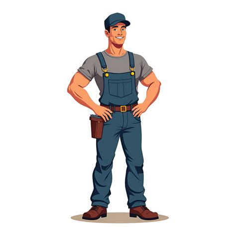 Download Ai Generated Man Handyman Royalty Free Stock Illustration