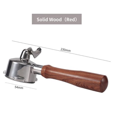 Jual Coffee Bottomless Portafilter 54mm Double Spout Naked For Breville