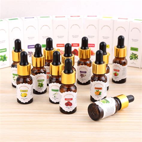 10ml Aromatherapy Pure Essential Oil Water Soluble Humidifier Oil With