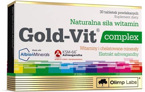 Olimp Gold Vit Complex Tabl Opinie I Ceny Na Ceneo Pl