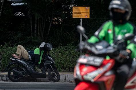 Konflik Ojol Dengan Ojek Pangkalan Pecah Di Pasir Impun Kota Bandung