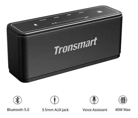 Bocina Bluetooth Tronsmart Mega W Nfc Deep Bass Touch Env O Gratis