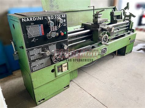 TORNO MECÂNICO NARDINI ND 220 AE 440x1500MM