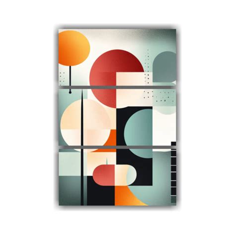 Set 3 Canvas Expresion Esquema Scandinavian Abstract Designs Cuadros