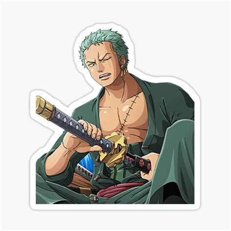 One Piece Zoro Stickers Shopee Malaysia