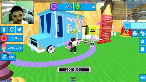 Rebirth Roblox Ice Cream Simulator Youtube