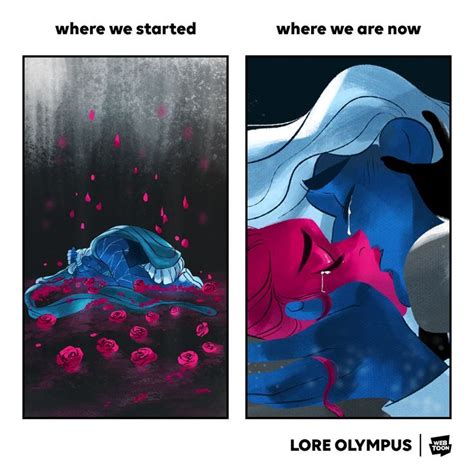 Lore Olympus Hades and Persephone Reunite | Hades and persephone, Greek