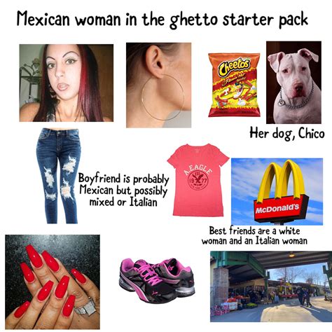 Mexican Woman In The Ghetto Starter Pack R Starterpacks