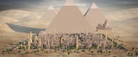 Ancient egypt city egyptian 3D model - TurboSquid 1234676