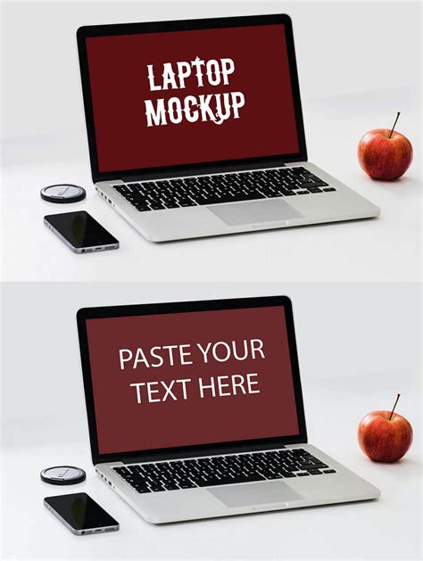 Awesome Laptop Mockup PSD Free Download - Creativetacos