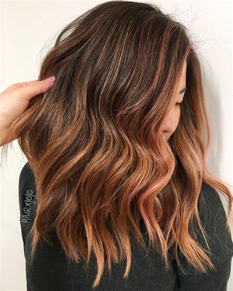 20 Estilos De Aparência Natural Morena Balayage Cor