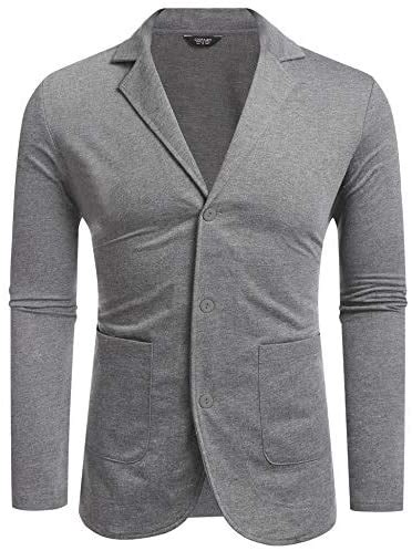 Maxmoda Herren Sakko Leinenstruktur Slim Fit M Nner Blazer Modern