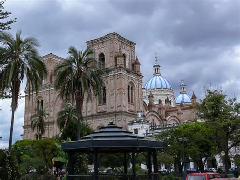 Cuenca Cathedral stock photo. Image of religious, downtown - 154902160