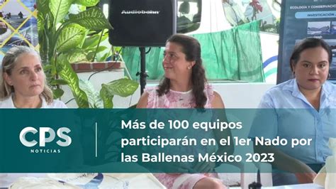 Más de 100 equipos participarán en el 1er Nado por las Ballenas México