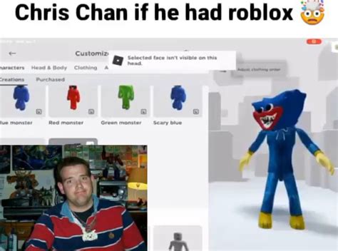 Chris Chan If He Had Roblox Customiz Ifunny Brazil