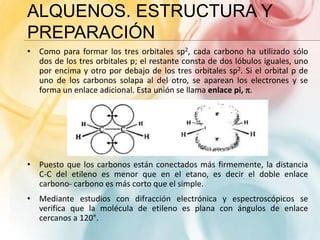 Alquenos Estructura Nomenclatura Propiedades Pptx