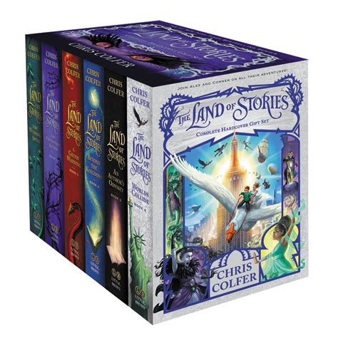 The Land of Stories Complete Hardcover Gift Set by Chris Colfer ...