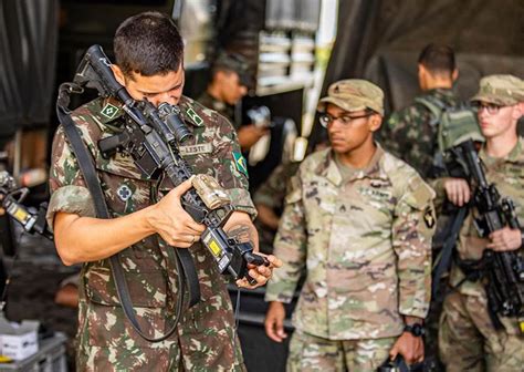 Exército Brasileiro E Americano Avançam No Exercício Combinado Core 21