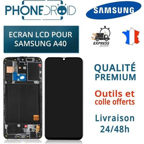 Cran Complet Lcd Tactile Samsung A A Avec Ch Ssis Outils