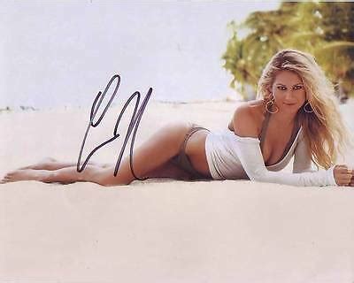 Anna Kournikova Signed Sexy Bikini Photo W Hologram Coa Tennis Collectible Memorabilia