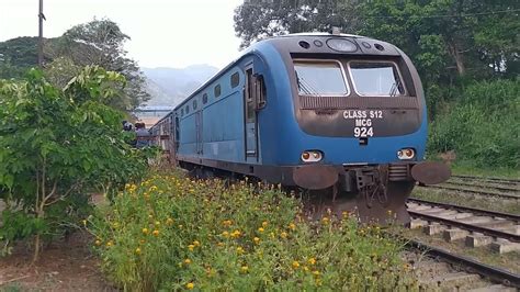 Badulla To Colombo Night Express With Class S12 Leaving Badulla Youtube