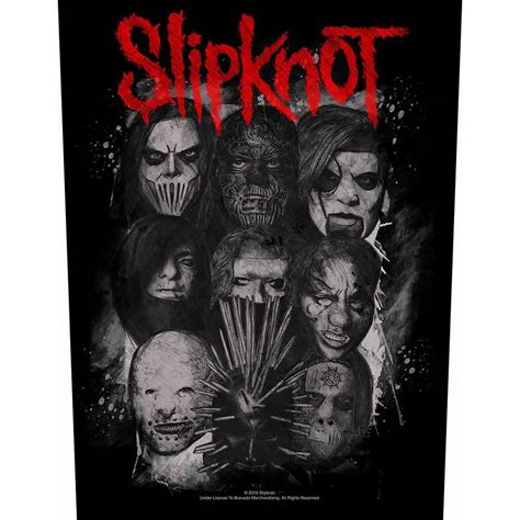 Slipknot Back Patch We Are Not Your Kind Masks Wholesale Only