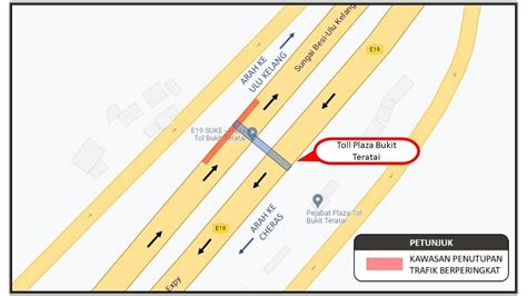 Aktiviti Kerja Kerja Penurapan Jalan Konkrit Penutupan Trafik Secara