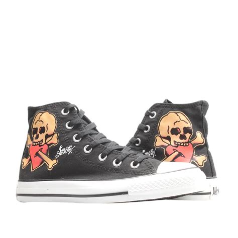 Converse Converse Chuck Taylor All Star Sailor Jerry Skull Black Hi