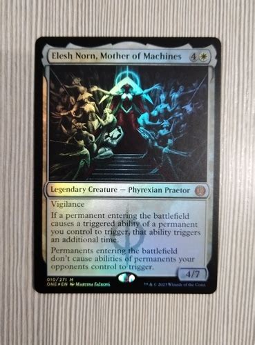 аукцион на лот Elesh Norn Mother of Machines ONE Foil TOPTrade