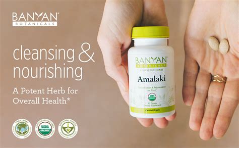 Banyan Botanicals Amalaki Tablets Organic Amla Supplement