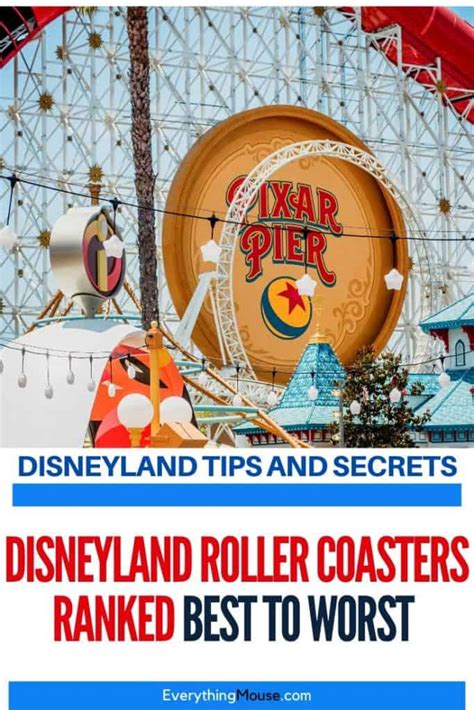 Disneyland Roller Coasters - EverythingMouse Guide To Disney