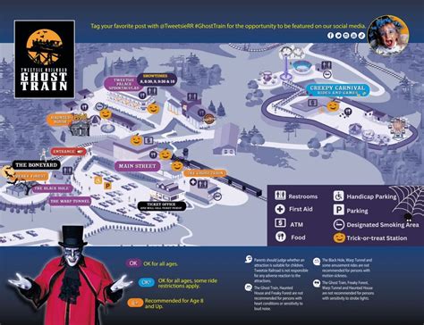 Tweetsie Railroad Map and Brochure (2023) | ThemeParkBrochures.net